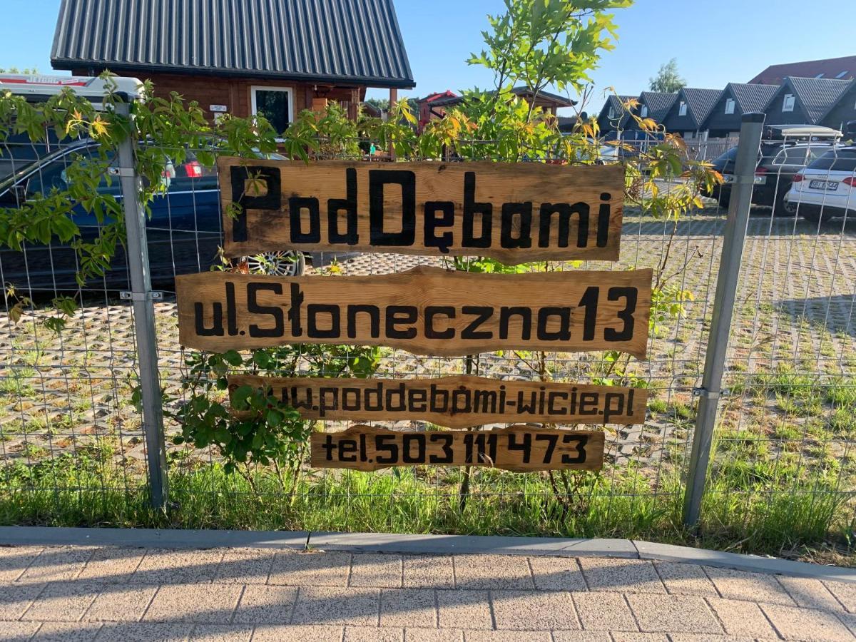 Pod Debami Wicie- Domki Drewniane Nad Morzem Віцє Екстер'єр фото